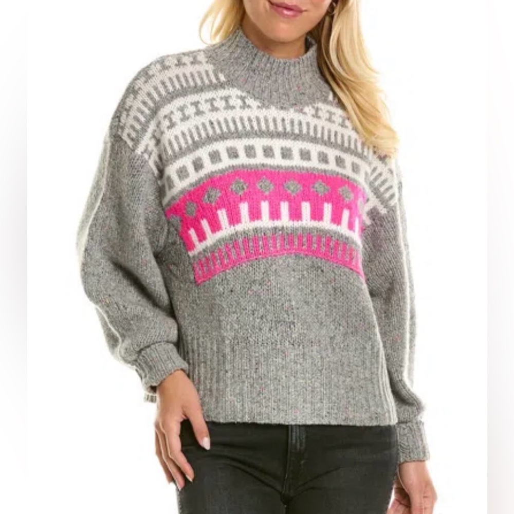 Fair Isle cashmere sweater